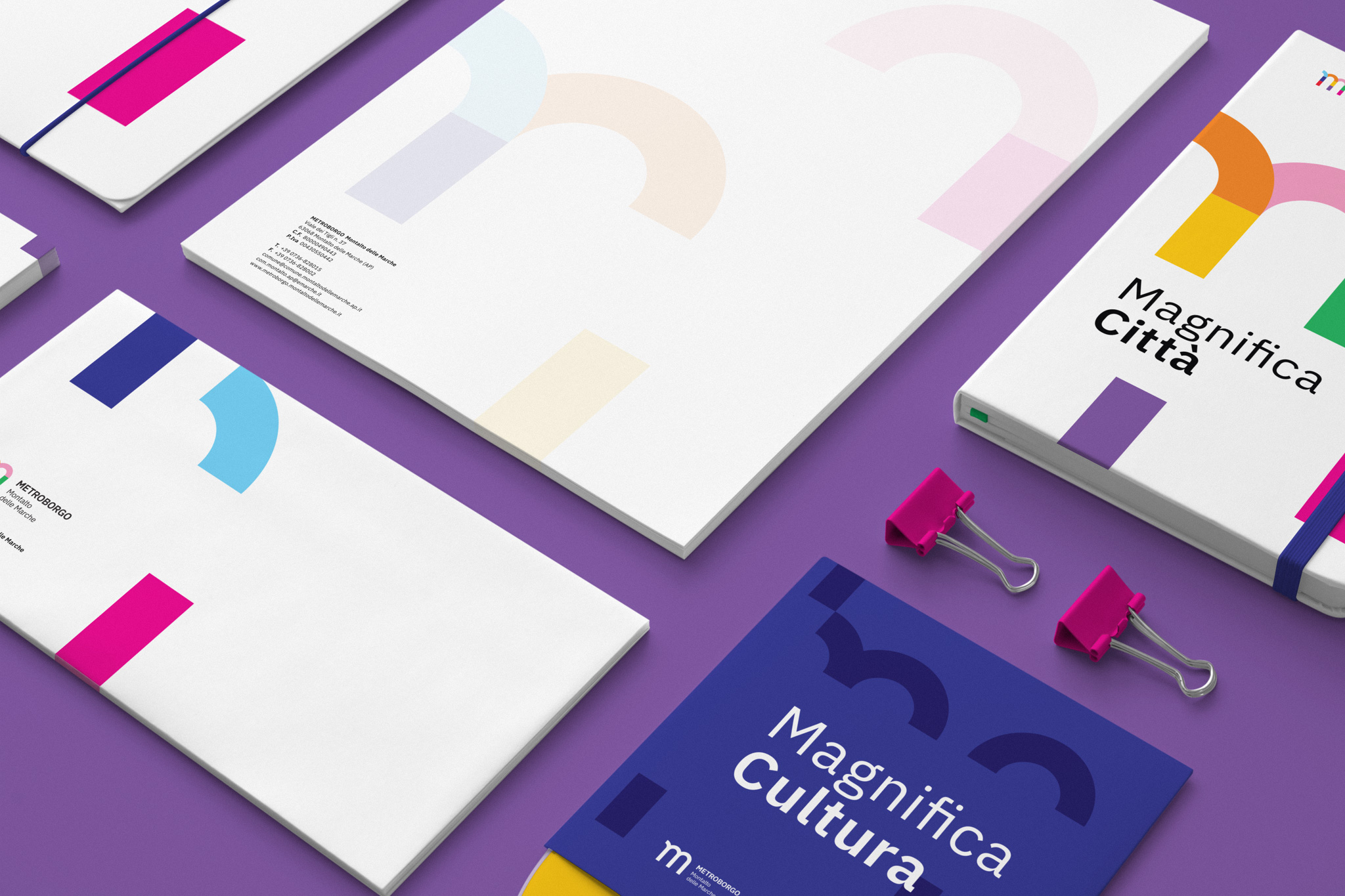 Brand Identity per Metroborgo Montalto delle Marche